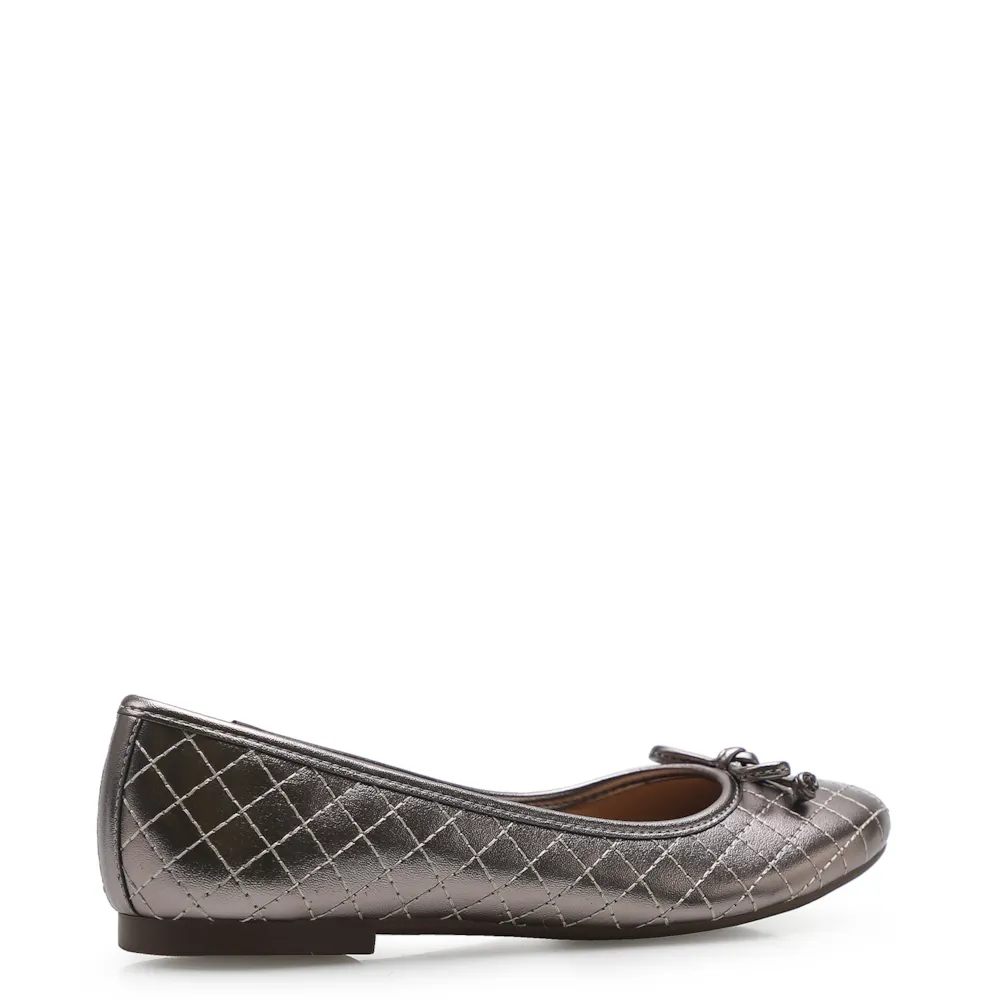 Sapatilha Basic Matelassê Metal Soft Pewter - imagem 3