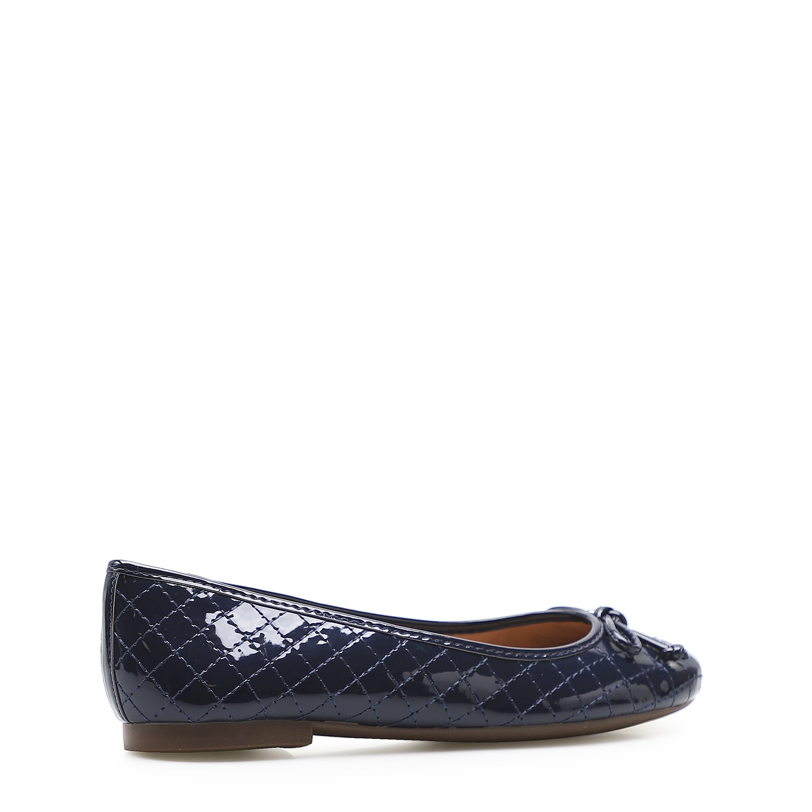 Sapatilha Basic Matelassê Verniz Azul
