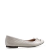 Sapatilha Basic Matelassê Verniz Soft Off White - imagem 3