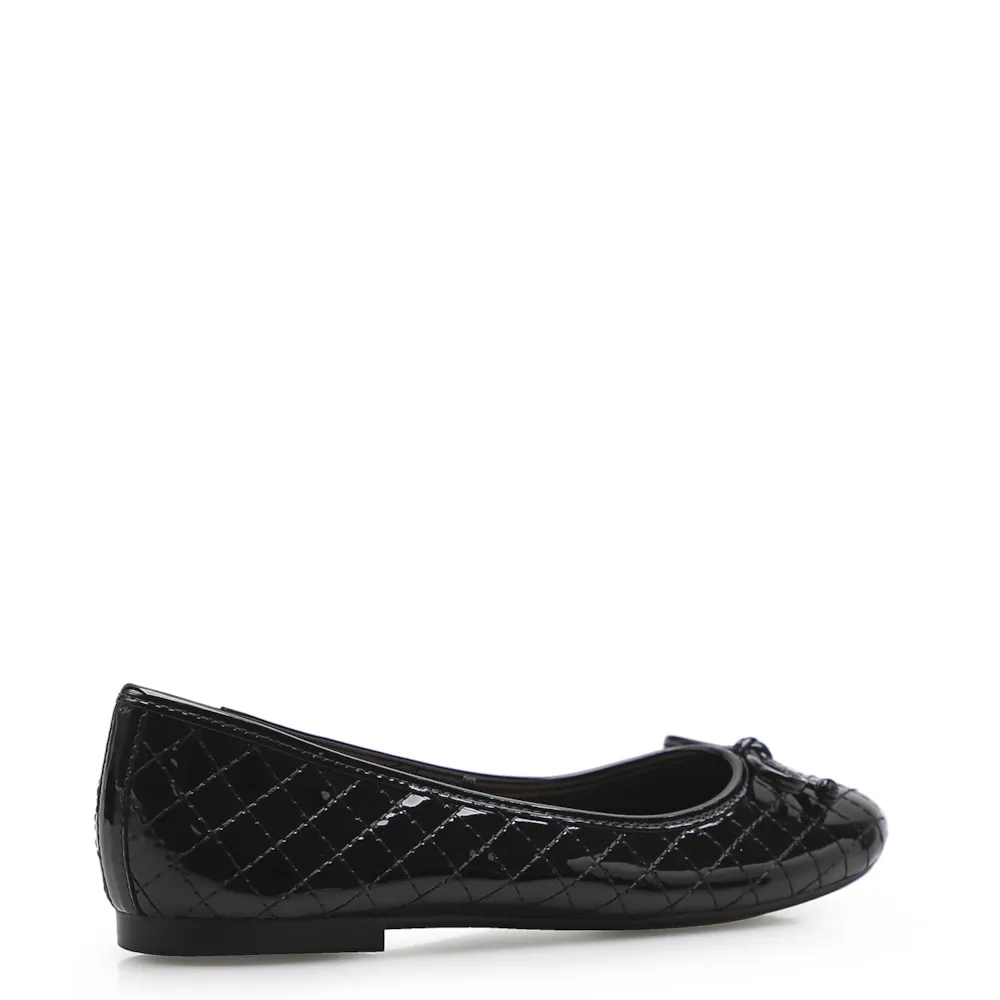 Sapatilha Basic Matelassê Verniz Soft Preto - imagem 3