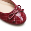 Sapatilha Basic Matelassê Verniz Soft Rosso - imagem 6