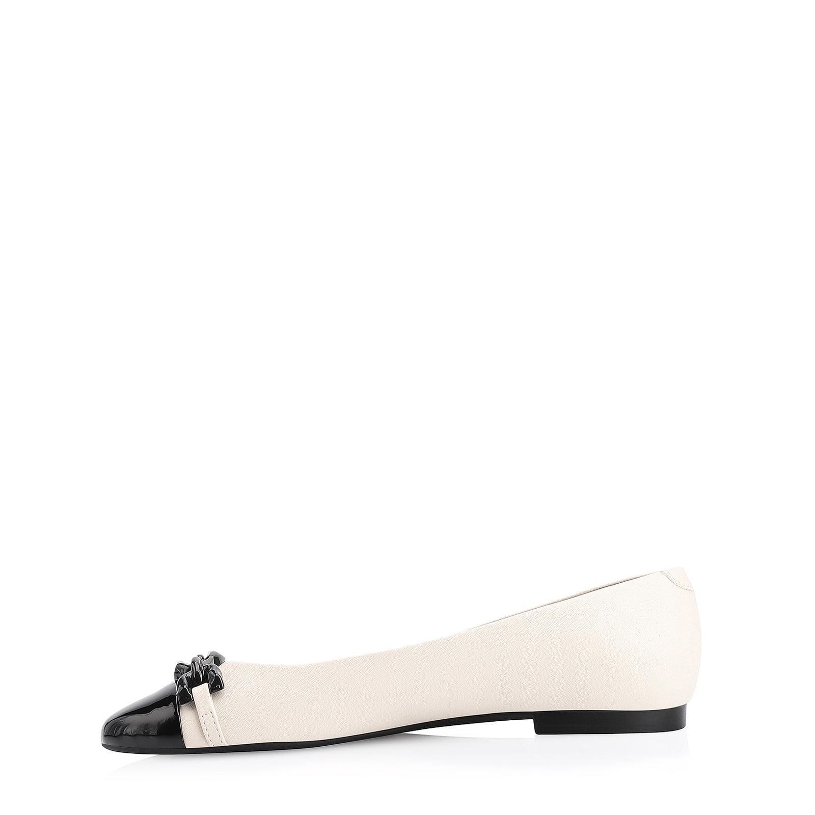 Sapatilha Bridão Alt Off White/Verniz Preto