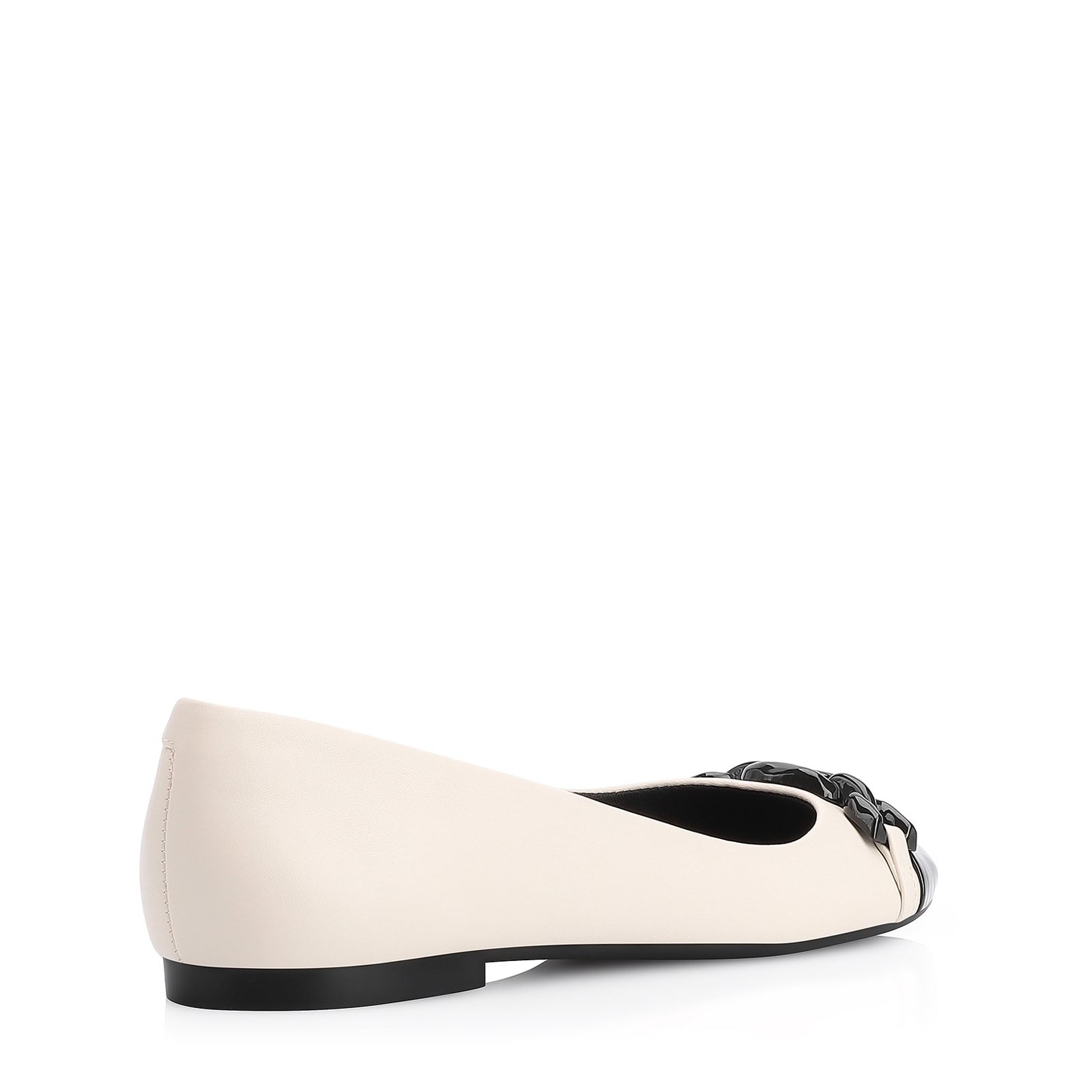 Sapatilha Bridão Alt Off White/Verniz Preto