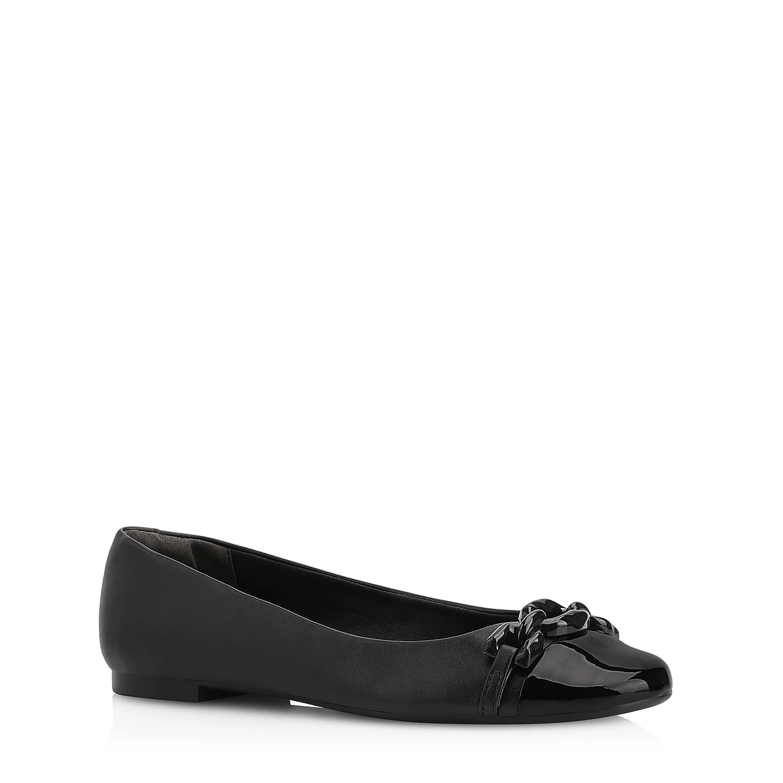 Sapatilha Bridão Alt Preto/Verniz Preto