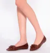 Sapatilha Bridão Couro Marrom - imagem 2