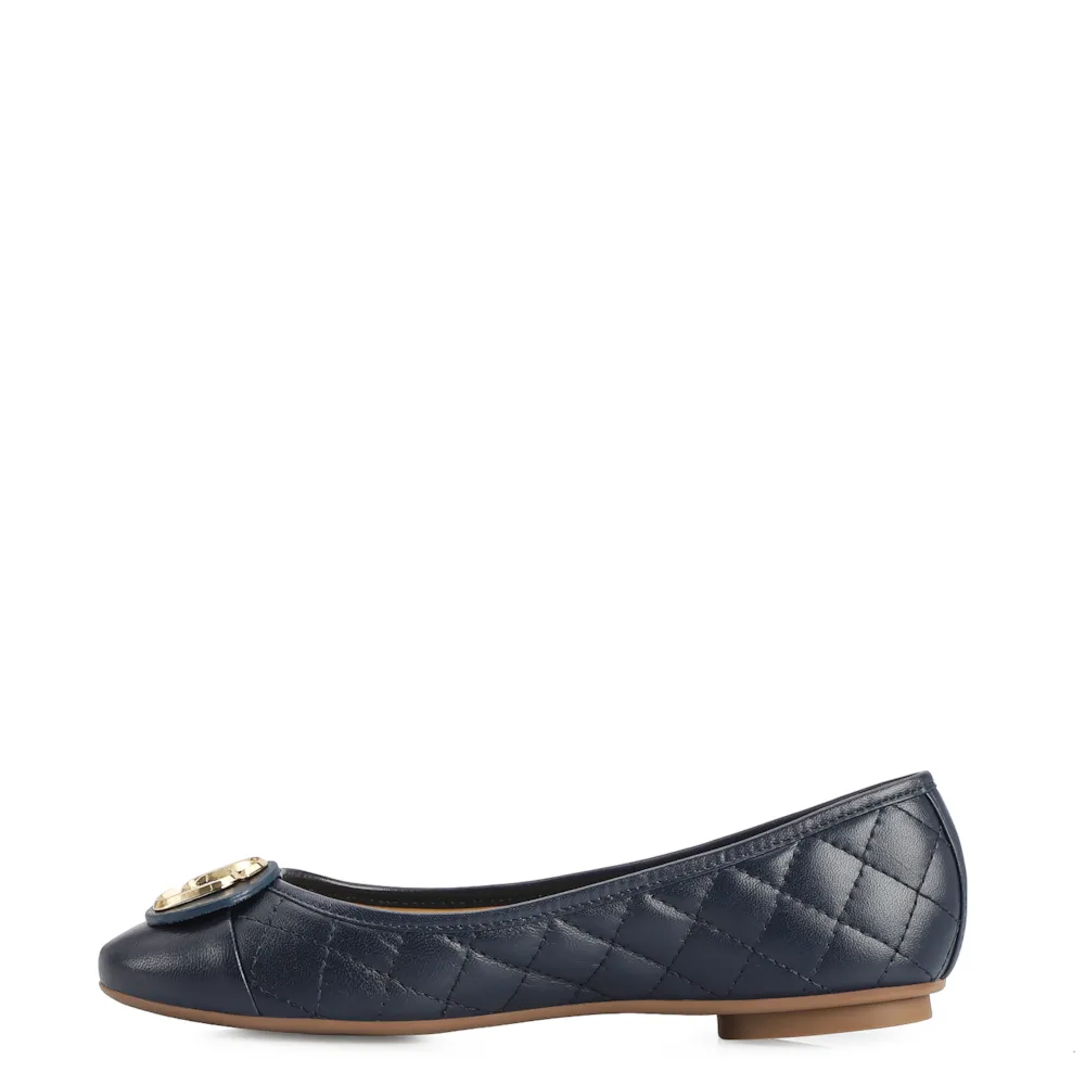 Sapatilha Comfort Couro Azul - imagem 4