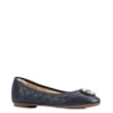 Sapatilha Comfort Couro Azul - imagem 1