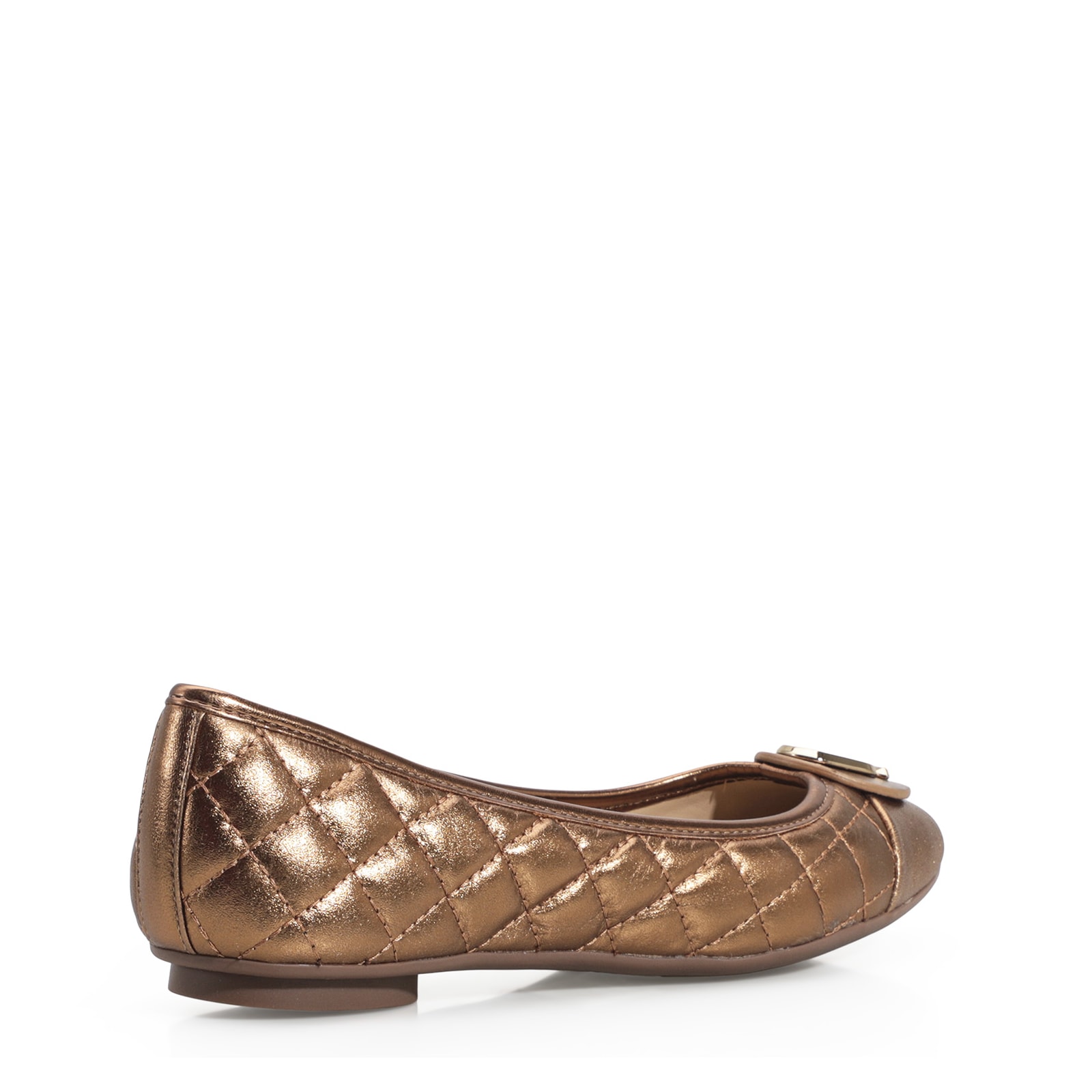 Sapatilha Comfort Couro Bronze