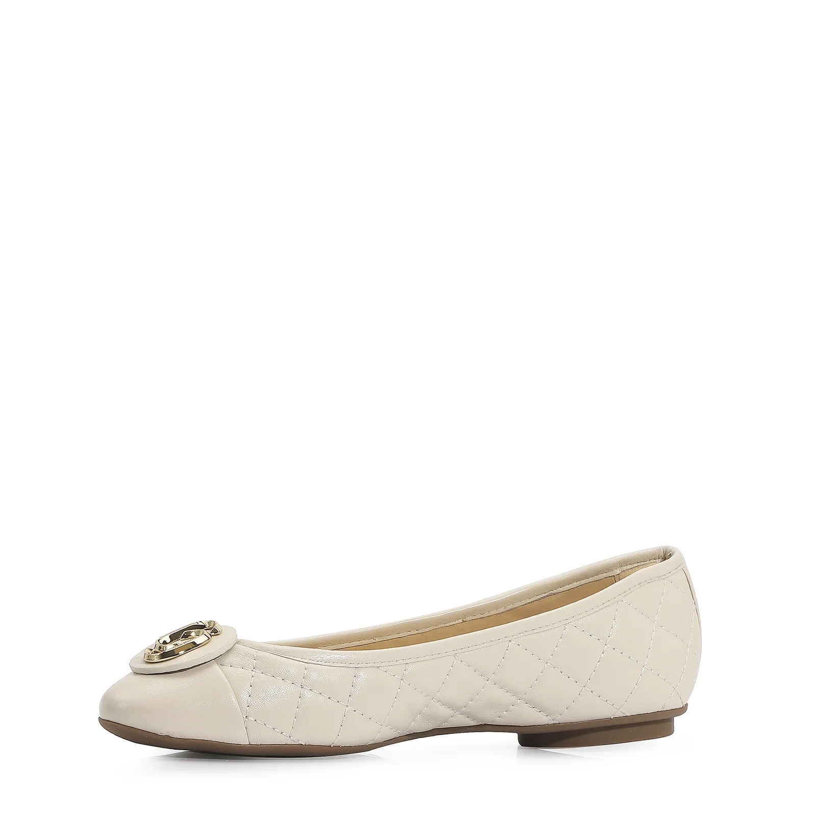 Sapatilha Comfort Couro Off White