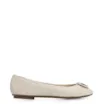 Sapatilha Comfort Couro Off White - imagem 2