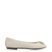 Sapatilha Comfort Couro Off White - imagem 2