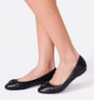 Sapatilha Comfort Couro Preto - imagem 2
