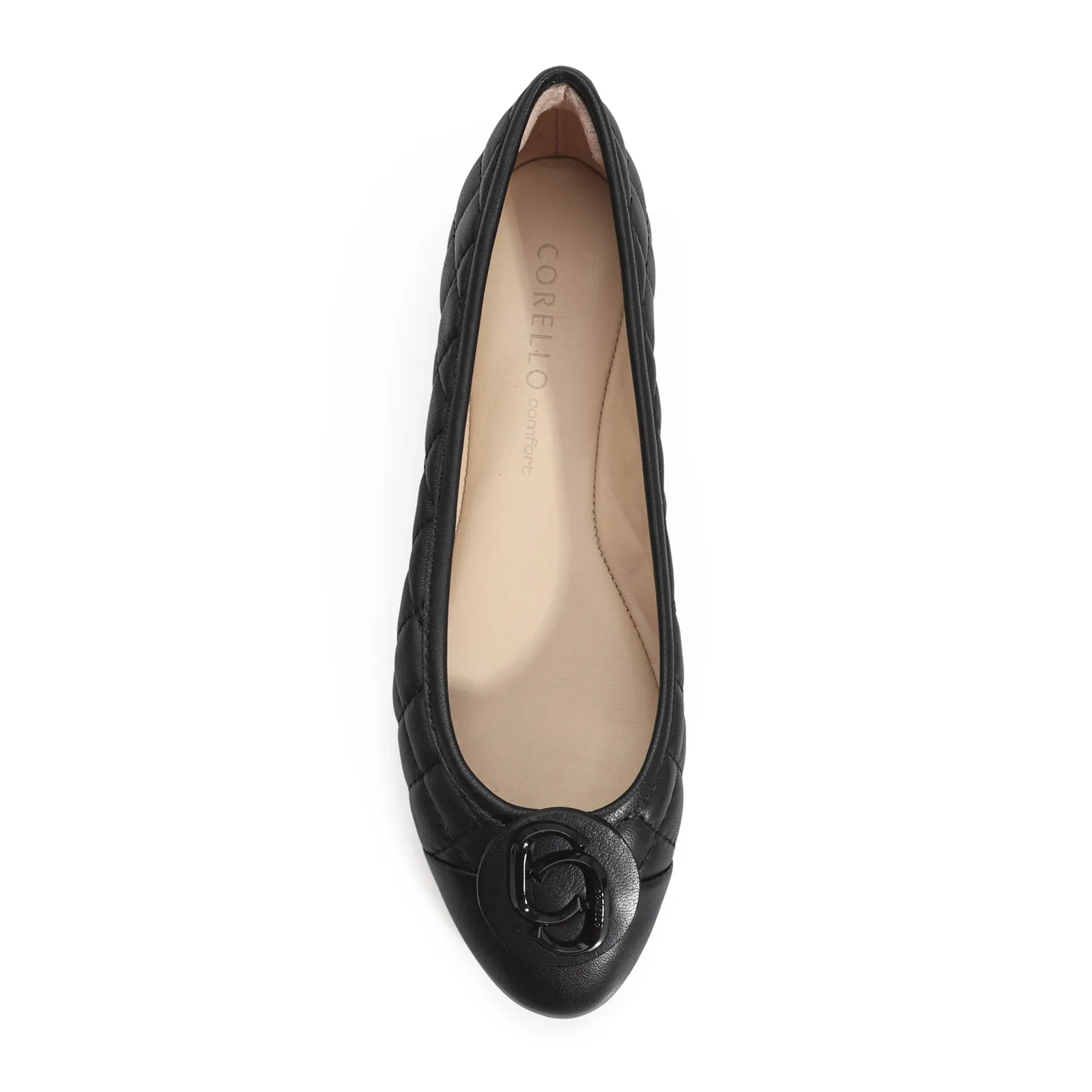 Sapatilha Comfort Couro Preto