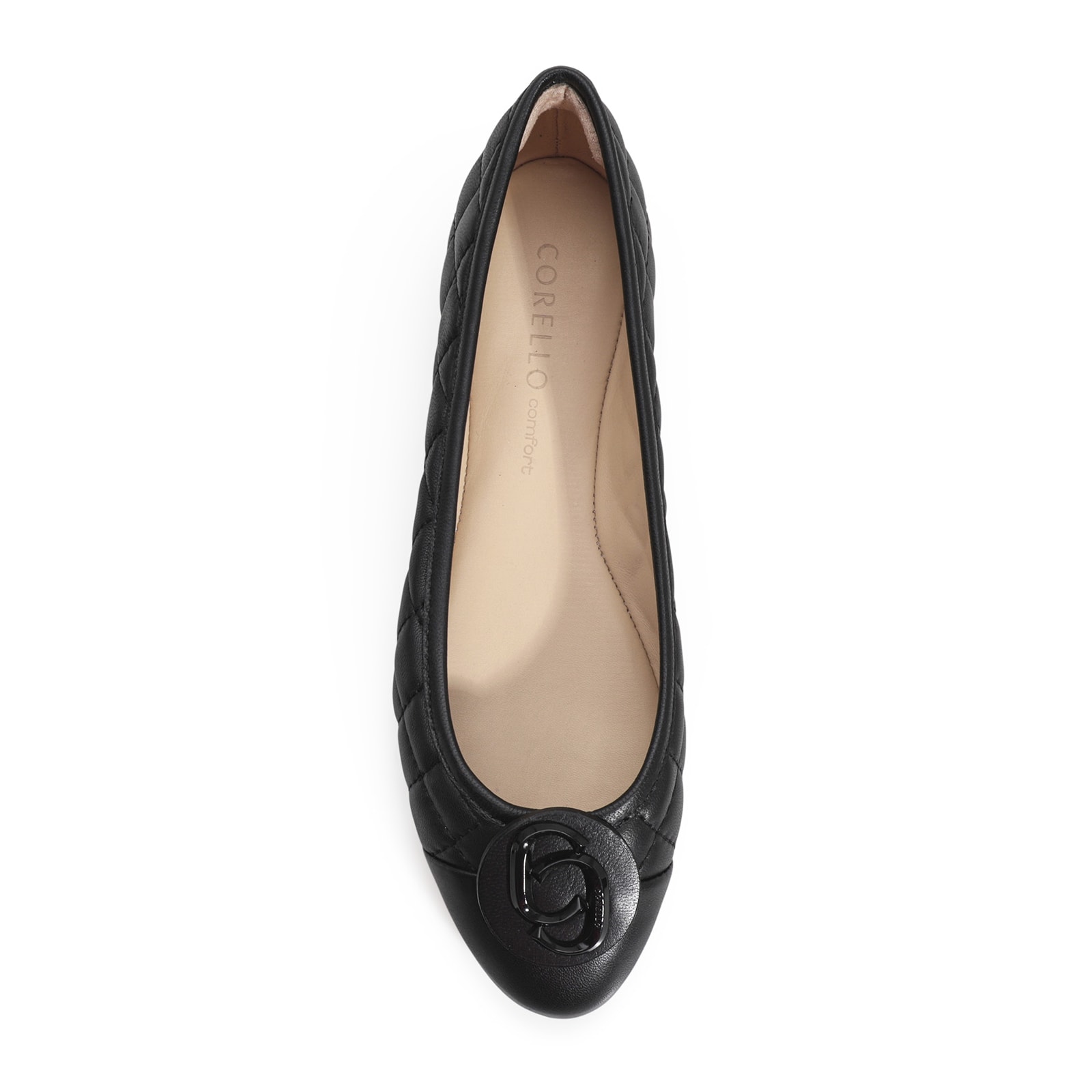 Sapatilha Comfort Couro Preto