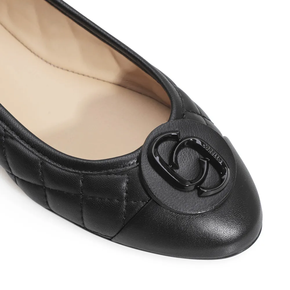 Sapatilha Comfort Couro Preto - imagem 7