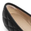 Sapatilha Comfort Couro Preto - imagem 8
