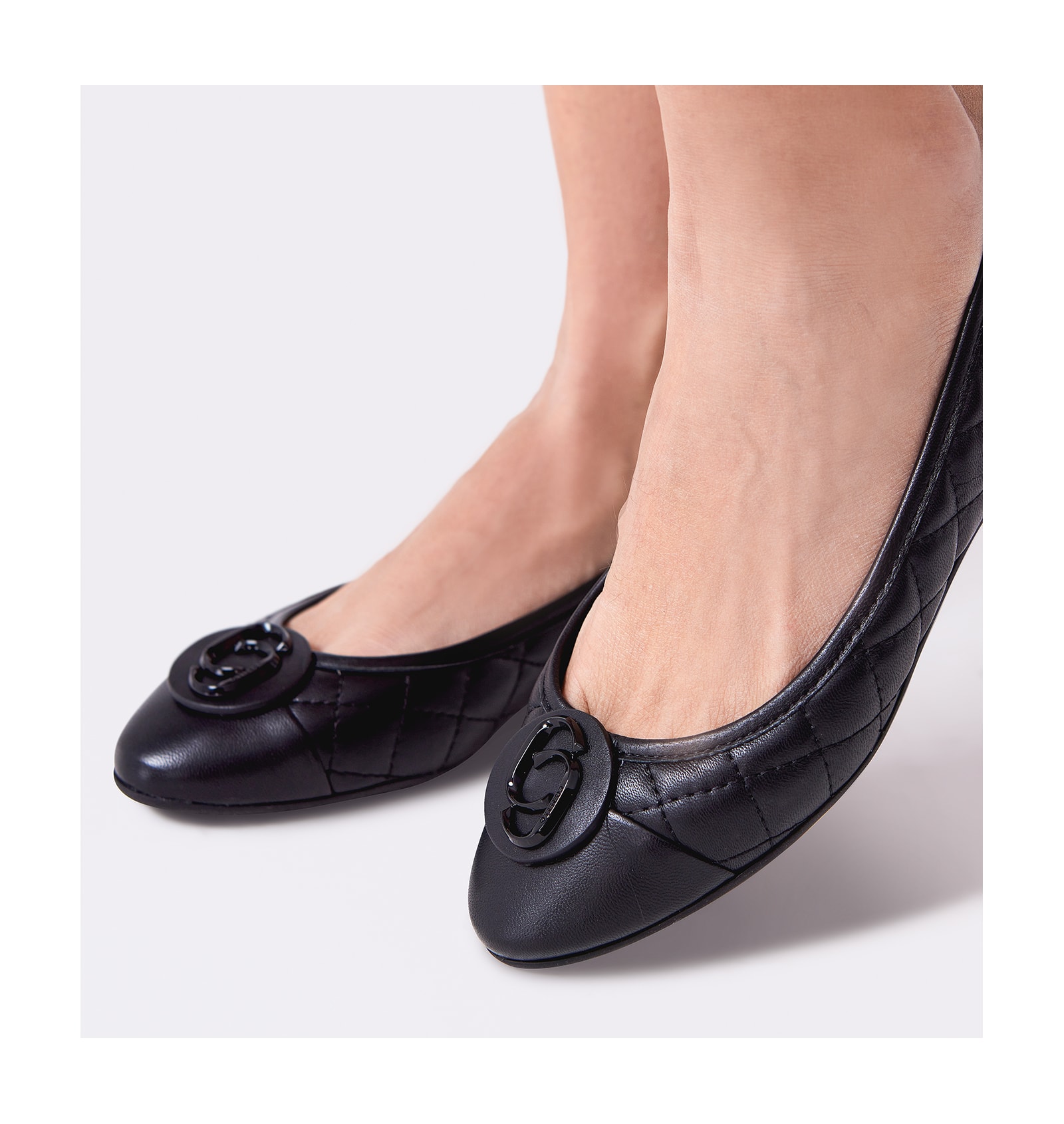Sapatilha Comfort Couro Preto