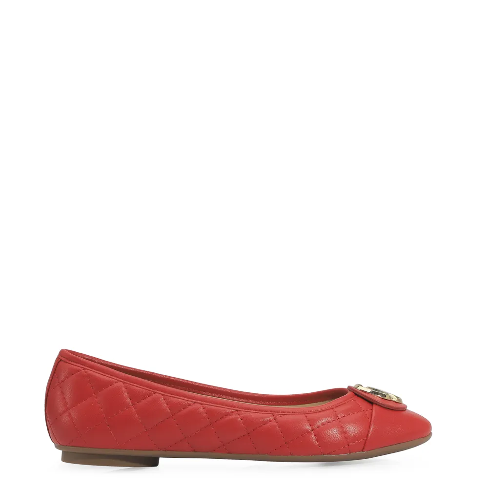 Sapatilha Comfort Couro Vermelho - imagem 2