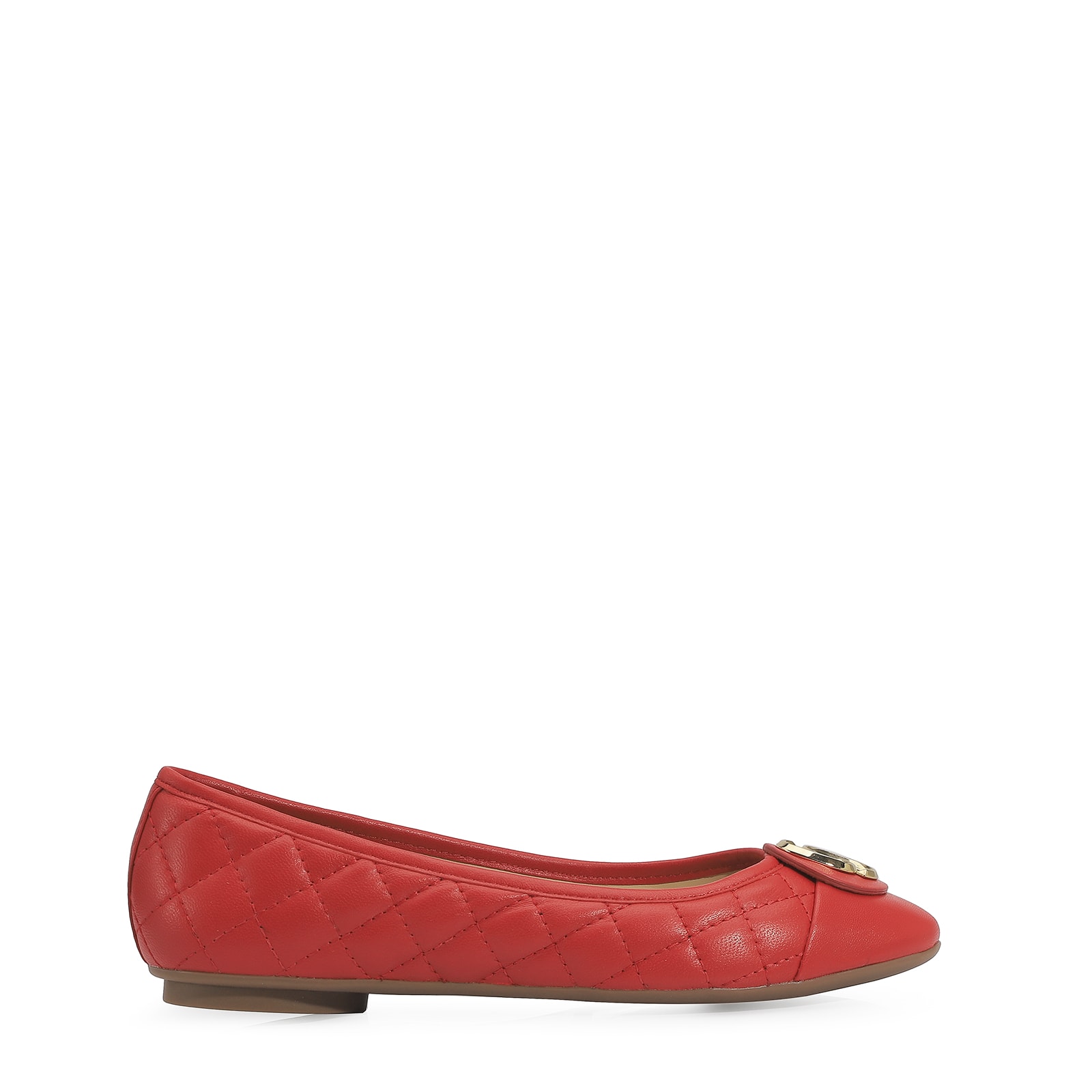 Sapatilha Comfort Couro Vermelho
