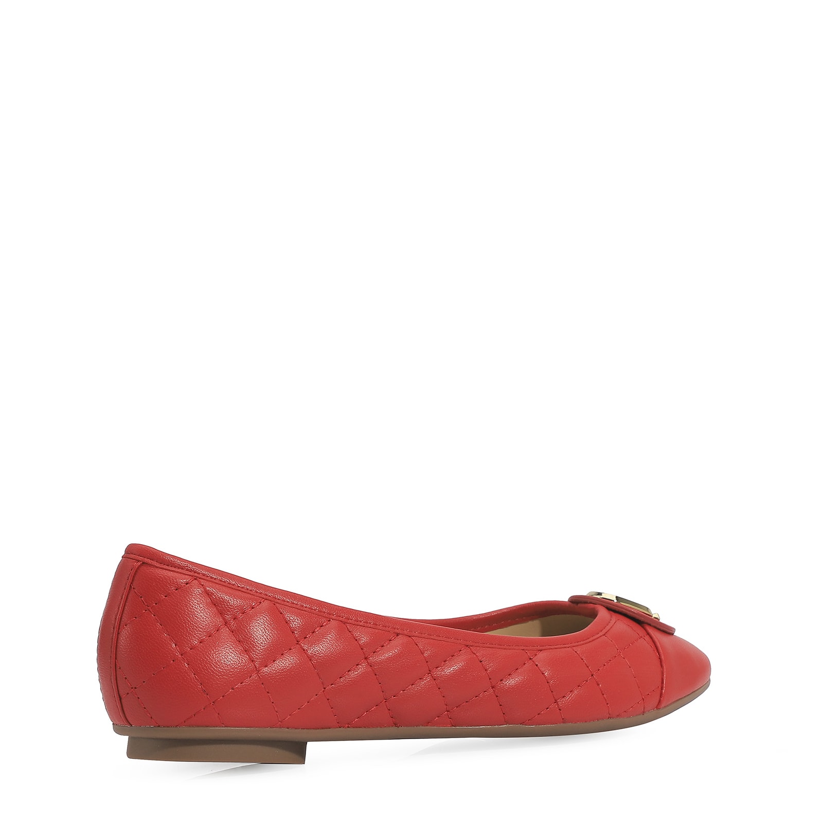 Sapatilha Comfort Couro Vermelho