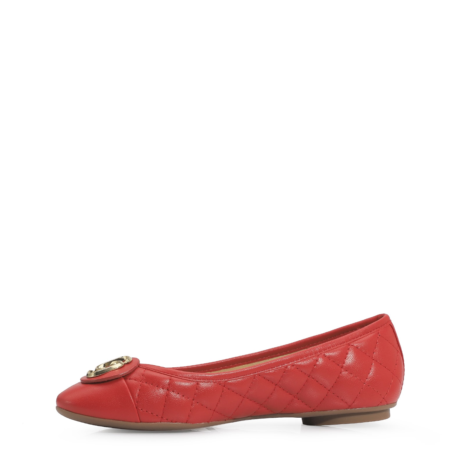 Sapatilha Comfort Couro Vermelho