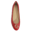 Sapatilha Comfort Couro Vermelho - imagem 5