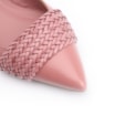 Sapatilha Couro/Alt Tramado Rosa - imagem 7