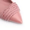 Sapatilha Couro/Alt Tramado Rosa - imagem 7