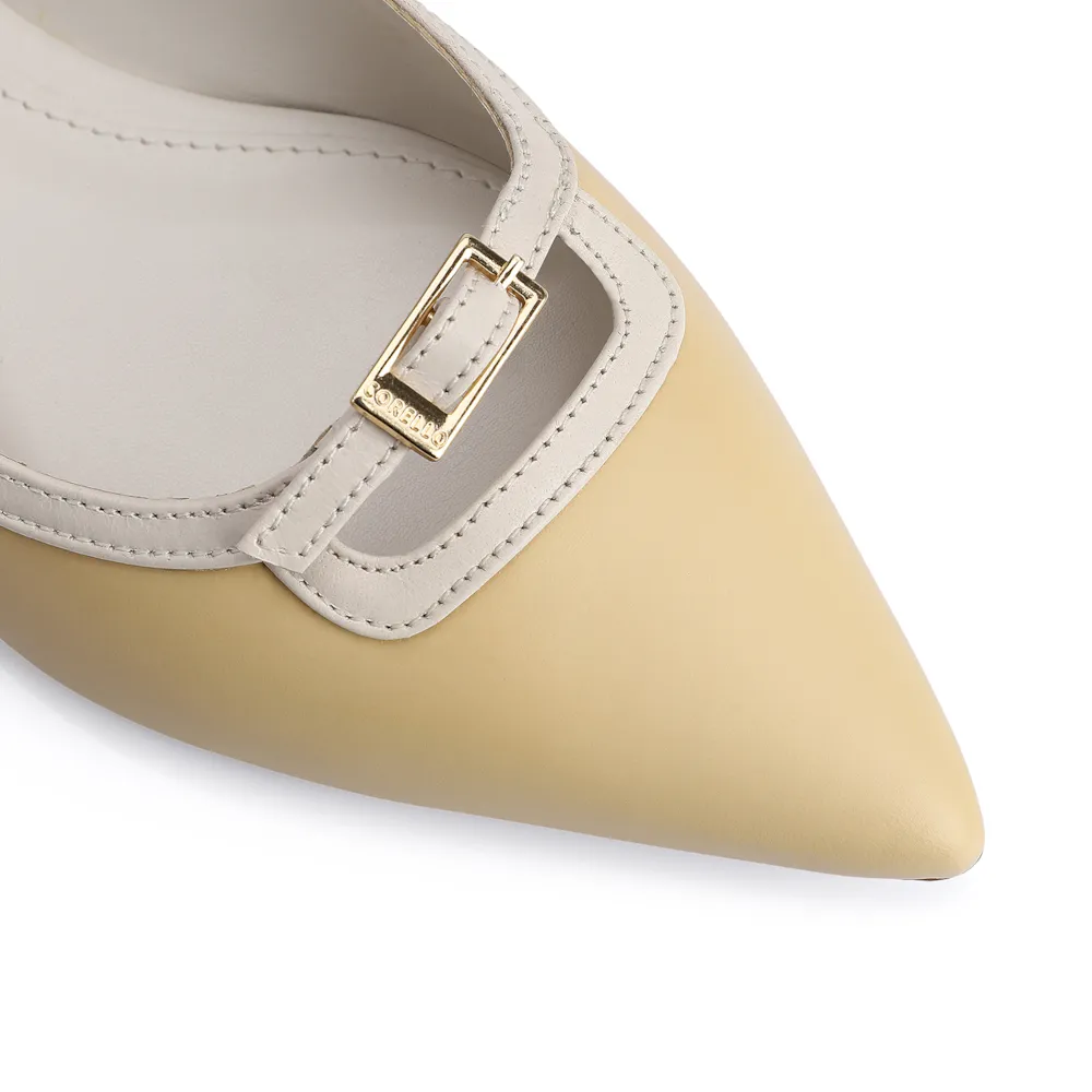 Sapatilha Couro Amarelo/Off White - imagem 6