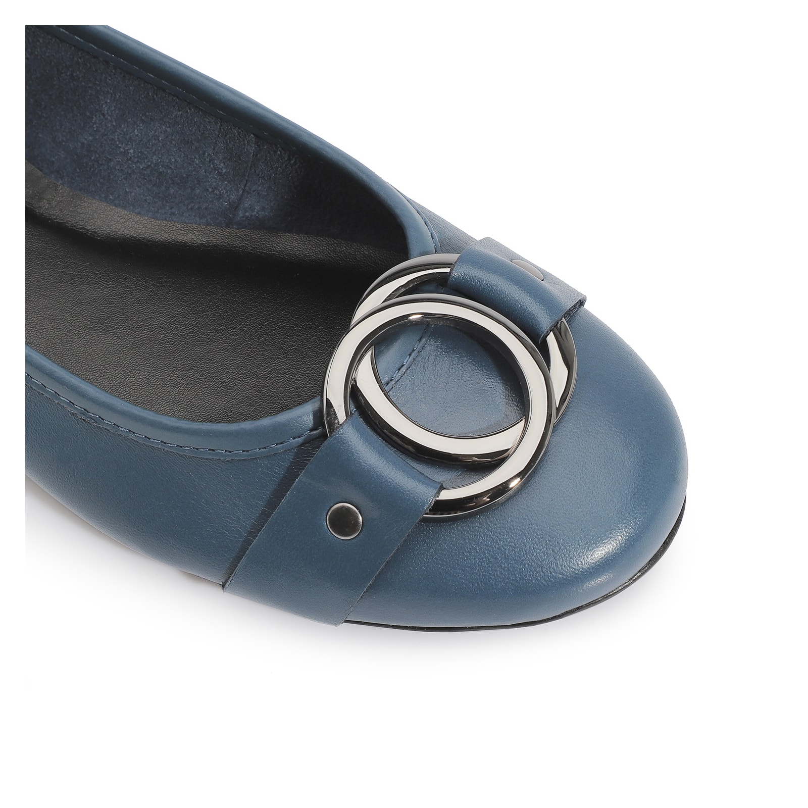 Sapatilha Couro Azul