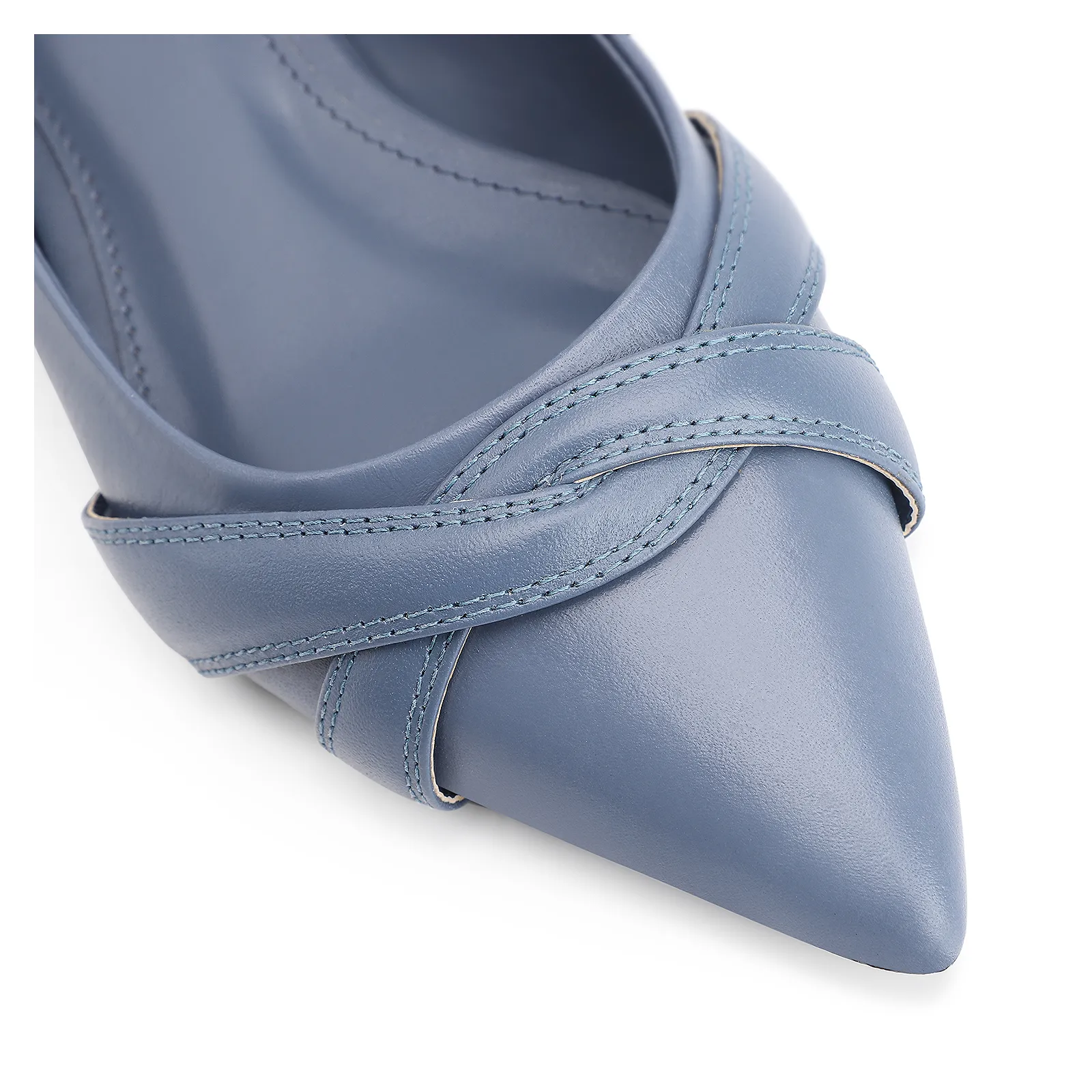 Sapatilha Couro Azul