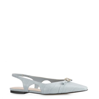 Couro Croco Azul