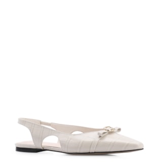Couro Croco Off White
