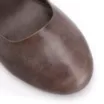 Sapatilha Couro Estonado Marrom Escuro - imagem 7