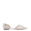 Sapatilha Couro Estonado Off White - imagem 3