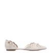 Sapatilha Couro Estonado Off White - imagem 3