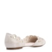Sapatilha Couro Estonado Off White - imagem 4