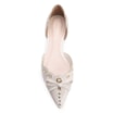 Sapatilha Couro Estonado Off White - imagem 6