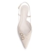 Sapatilha Couro Lezard Off White - imagem 5