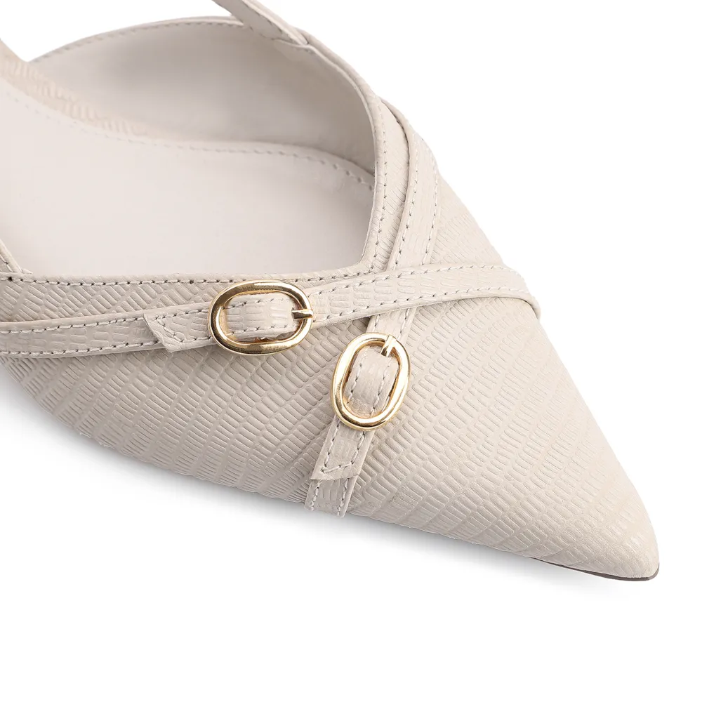 Sapatilha Couro Lezard Off White - imagem 6