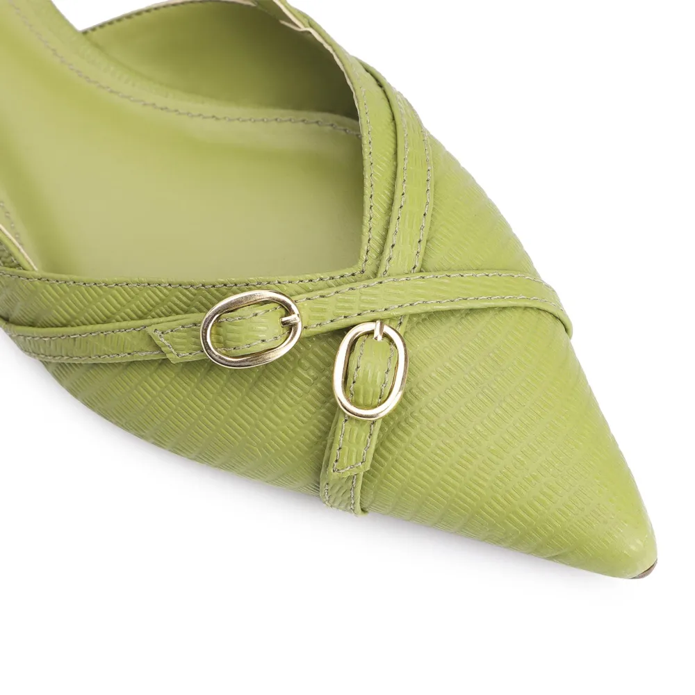 Sapatilha Couro Lezard Verde - imagem 6