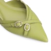 Sapatilha Couro Lezard Verde - imagem 6