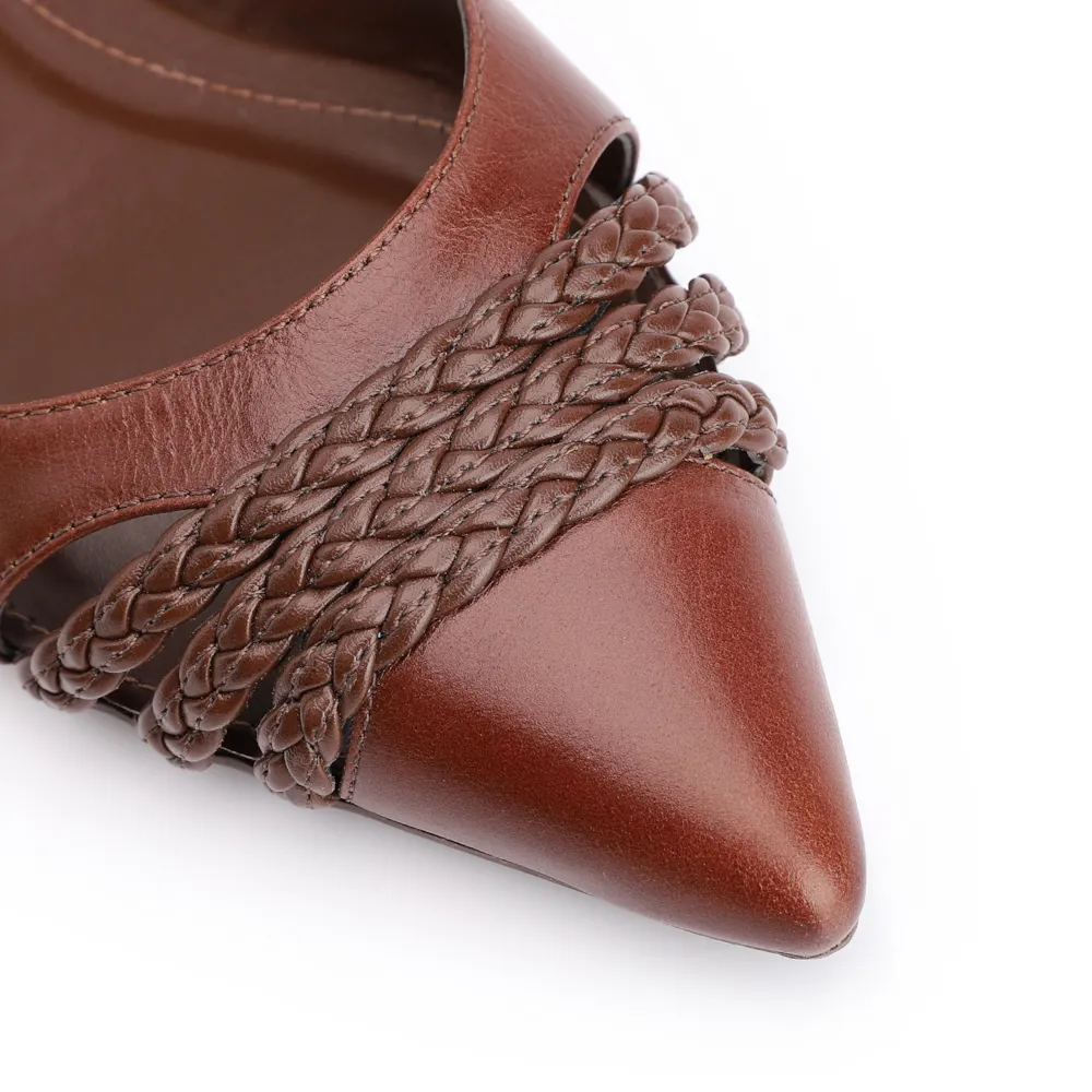 Sapatilha Couro Marrom - imagem 6
