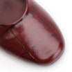 Sapatilha Couro Maxi Croco Vinho - imagem 7