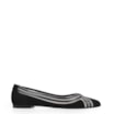 Sapatilha Couro Nobuck Preto/Verniz Preto - imagem 3