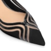 Sapatilha Couro Nobuck Preto/Verniz Preto - imagem 7