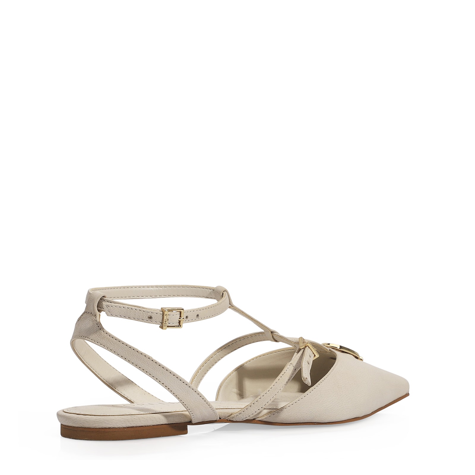 Sapatilha Couro Off White