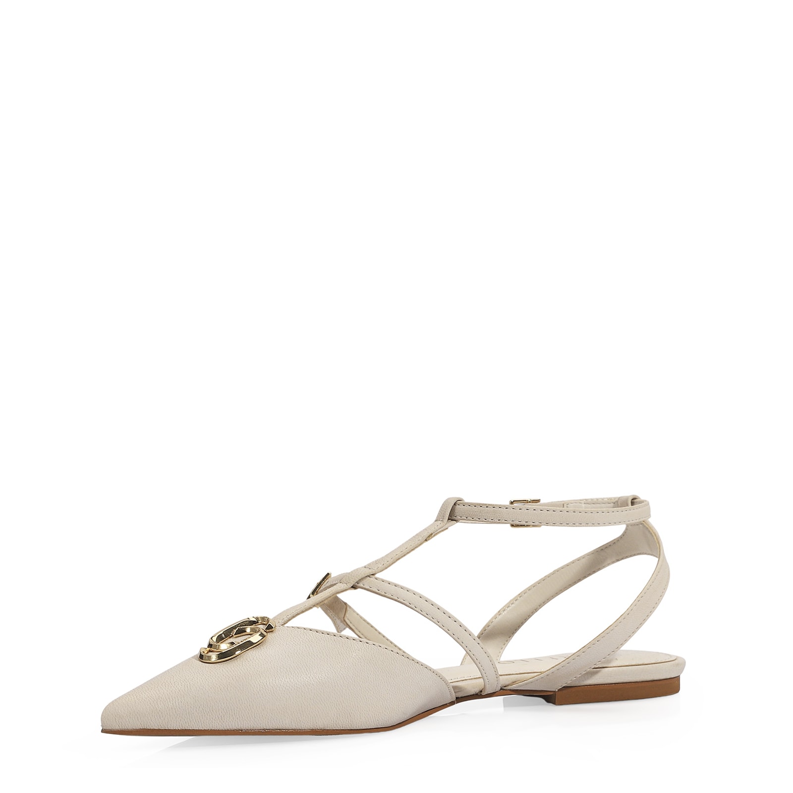 Sapatilha Couro Off White