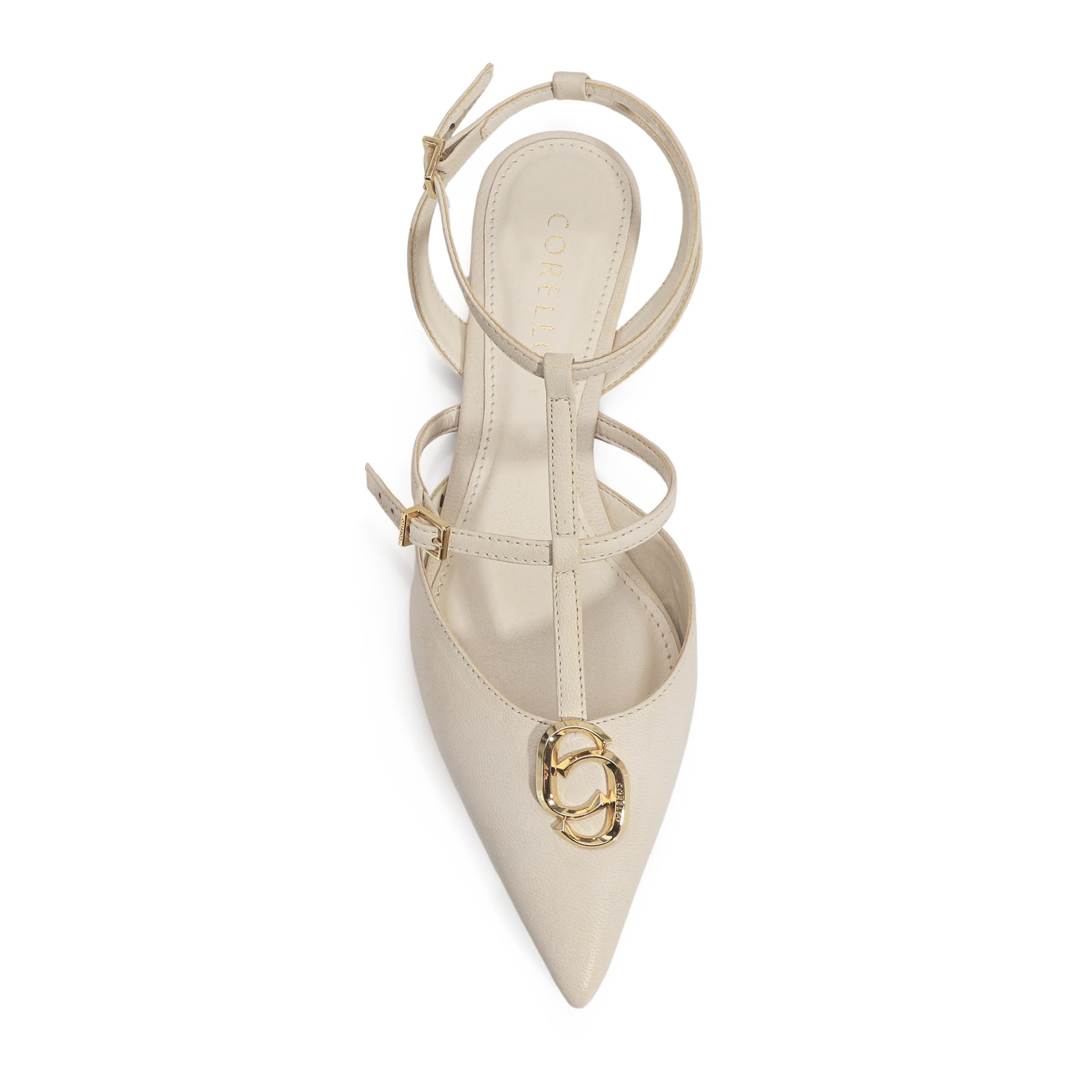 Sapatilha Couro Off White