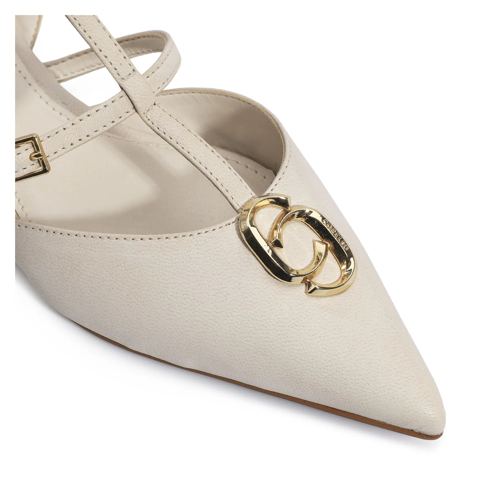 Sapatilha Couro Off White